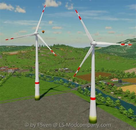 LS 22 Enercon EP4 Windturbines V1 4 0 0 Farming Simulator 2022 Mod