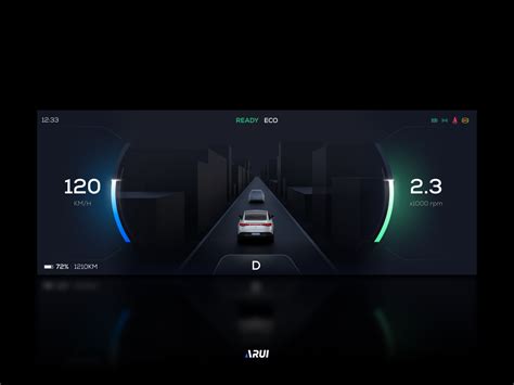 Car Instrument Adas Concept Design By Arui On Dribbble