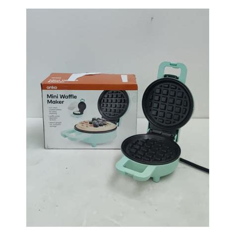 Anko FS 315 W Mini Waffle Maker HMR Shop N Bid