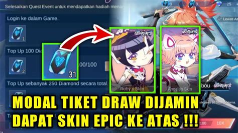 SUDAH RELEASE BOCORAN TIKET DRAW DAN PRIZEPOOL EVENT ASPIRANTS UNITE