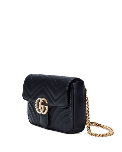 Gucci Gg Marmont Matelassé Flap Belt Bag