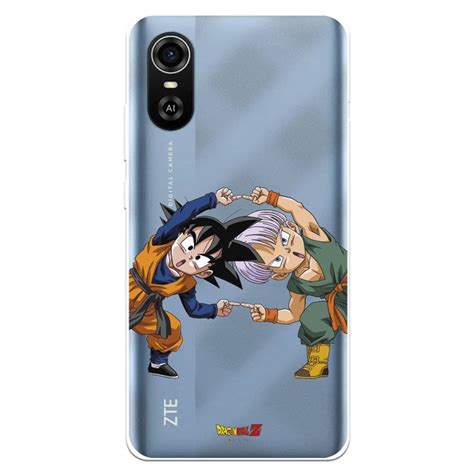 Capa Oficial Zte Blade A Plus Dragon Ball Goten E Trunks Fusion