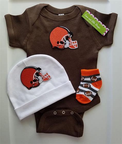 Cleveland Browns baby outfit- cleveland Browns baby boy shower gift ...