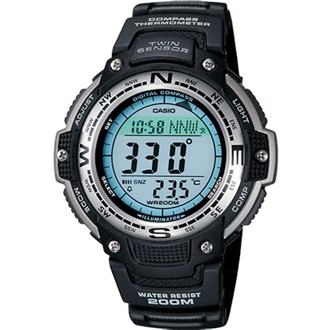 Casio Mens Digital Compass Twin Sensor Sport Watch