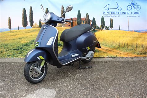 Vespa Gts Ie Super Tech Hpe Abs E My Blau Energico Matt