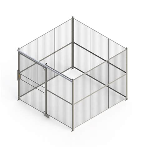 Wirecrafters 4 Sided Wire Partitions And Security Cages Warehouse Rack And Shelf