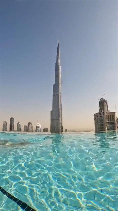 Must-see Dubai infinity pool! 🤩 #dubai