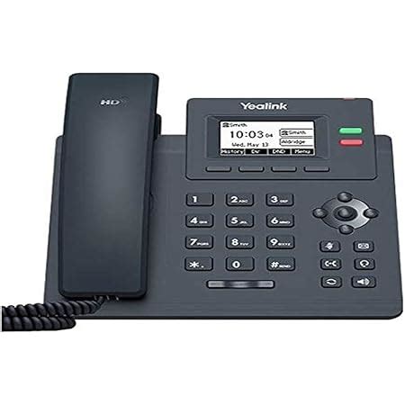 Yealink Sip T P Poe Supported Dual Line Entry Level Ip Phone Amazon