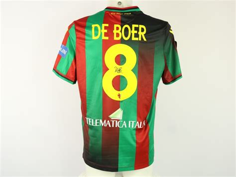 De Boer S Signed Worn Shirt Ternana Vs Cittadella 2024 CharityStars