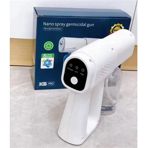 Retail K Nano Electric Spray Gun For Home Office Garden Blue Light