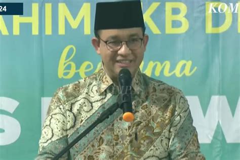 Anies Baswedan Usai Diusung Pkb Maju Pilgub Jakarta Saya Menerima