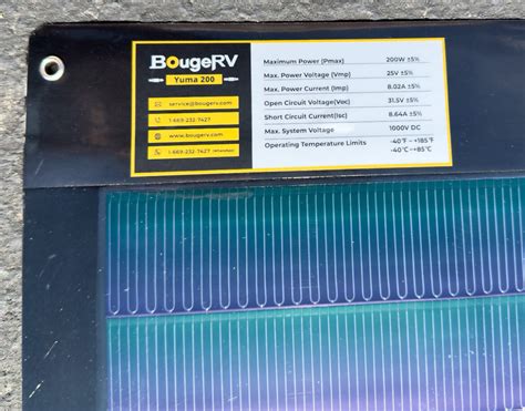 Bougerv Yuma W Solar Panel Review Storagereview