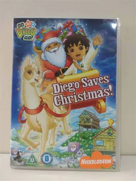 GO DIEGO GO - Diego Saves Christmas R2 DVD Nickelodeon £2.49 - PicClick UK