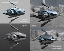 Z Focus Turret Weapon Halopedia The Halo Wiki