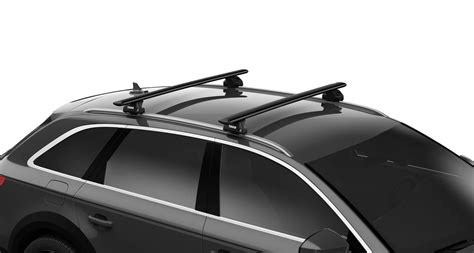 Thule Flush Rail WingBar Evo Black Dachträger f Citroen C4 Grand