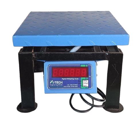 Hi Tech Mild Steel 50 100kg Digital Weighing Scale At ₹ 4500 In Bengaluru