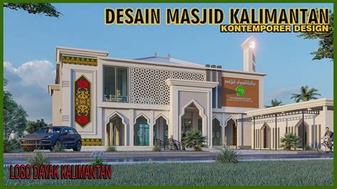 Masjid Kota Taj Mahal Logo Design Mansions House Styles Building