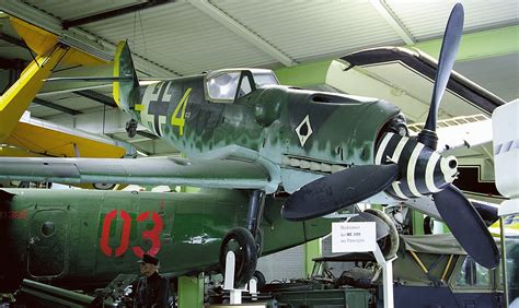 Messerschmitt Me 109 Technik Museum Sinsheim Allemagne