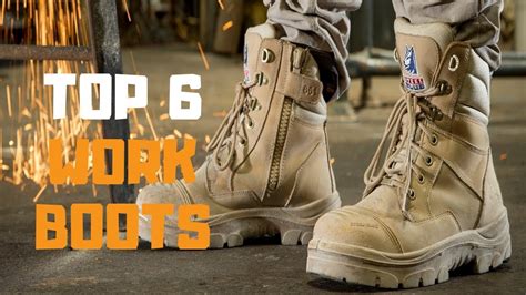 Best Work Boots In 2019 Top 6 Work Boots Review Youtube