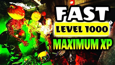 INSANE PILE UP XP GLITCH Level Up FAST Cold War Zombies YouTube