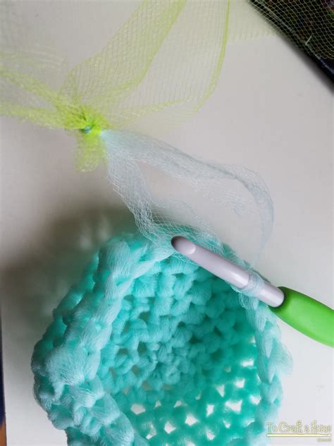 Dish Scrubbies To Craft A Home