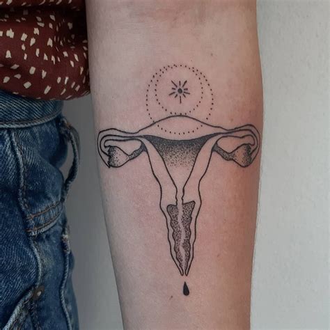 Share More Than 65 Minimalist Uterus Tattoo Best Incdgdbentre