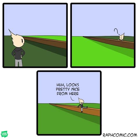 Grass is greener - Meme Guy