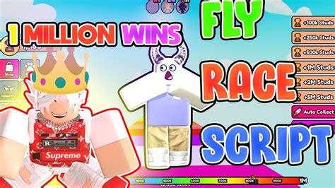 Roblox Fly Race Script Million Wins Pastebin Working