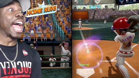 Smashing Deep Home Runs With Power Hitters Super Mega Baseball 2