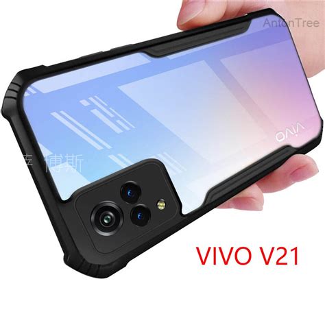 Ready Shockproof Casing Vivo V21e V21 5g Y31 2021 Hard Acrylic Tpu