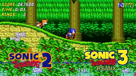 Sonic The Hedgehog 2 Aquatic Ruin Zone Sonic 3 Remix YouTube