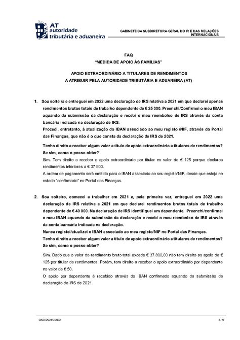 Novo Comunicado Das Finan As Apoio Extraordin Rio Atribu Do Pela At A