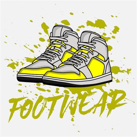 Premium Vector Shoes Sneaker Footwear Vector And Illustration