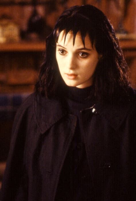 Tim Burton K Beetlejuice 80s Winona Ryder Lydia Deetz Vintagesalt