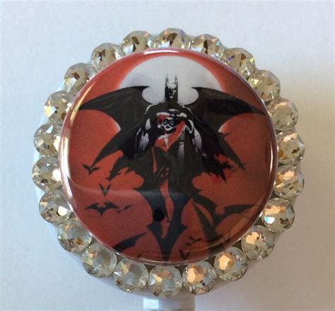 Batman And Harley Quinn Inspired Retractable Reel Badge Holder Etsy