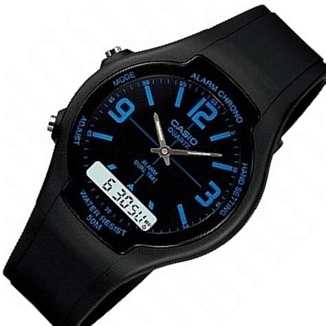 Casio Male Digital Analog Watch AW 90H 2B AW 90H 2BVDF Casio Watches