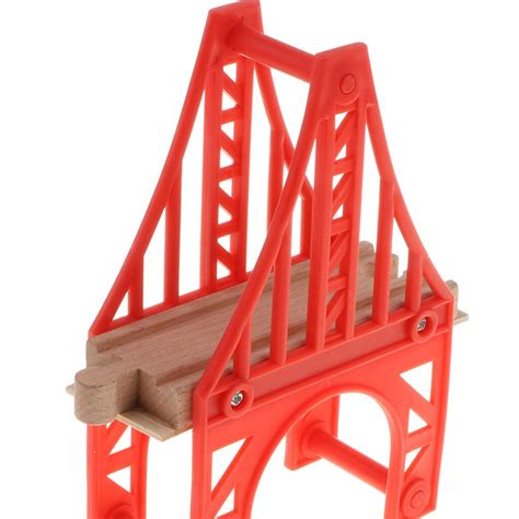 Wooden Train Set Accessories - Suspension Bridge - Wooden Railway ...