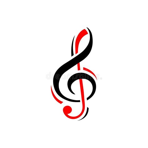 Music Notes Logo Creative Abstract Key Note Symbol Instrumental ...