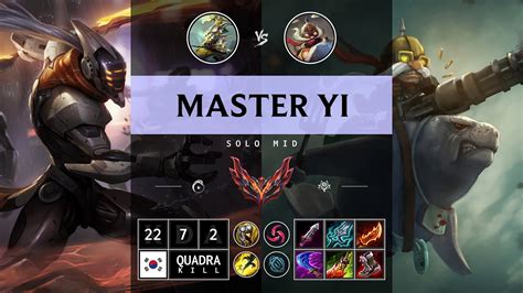 Master Yi Mid Vs Corki KR Grandmaster Patch 14 14 YouTube