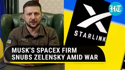 Elon Musks Strike On Zelensky Ukrainian Army Banned From Using Starlink Tech For Drone War