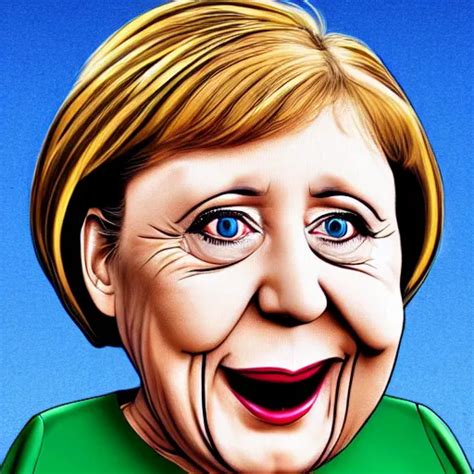 Angela Merkel As A Banana Caricature Stable Diffusion OpenArt