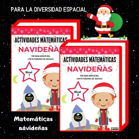 Matemáticas Navideñas 2 Niveles