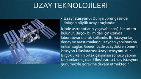 Uzay Ara Tirmalari I B L M Ppt Indir