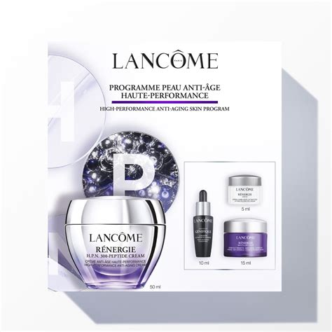 Lanc Me R Nergie H P N Peptide Cream Set Pcs Au Meilleur Prix