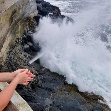 Arahoho Blowhole Yota Tahiti Private Island Tours