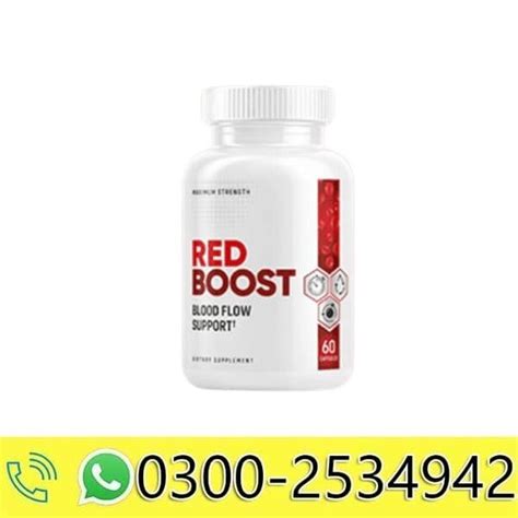 Red Boost Capsules Price In Pakistan 0300 2534942 Increases