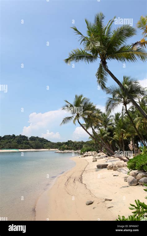 Sentosa Island, Beach, Singapore Stock Photo - Alamy