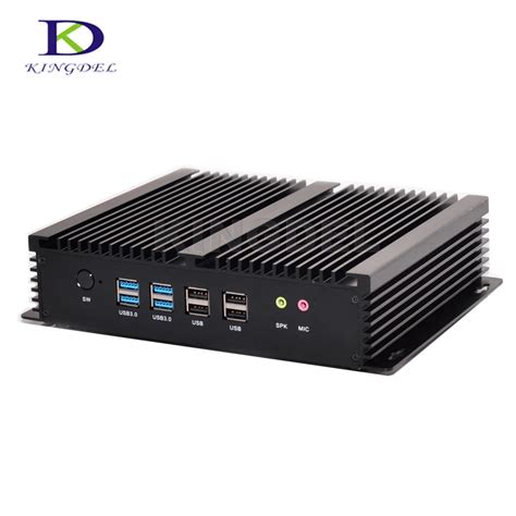 Fanless Barebone Mini Pc Celeron U Dual Core Dual Lan Hdmi