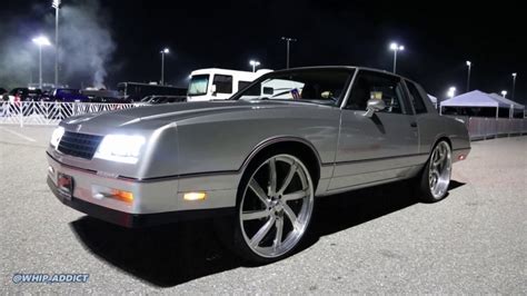 Whipaddict Super Clean 85 Chevy Monte Carlo Ss On Billet 26s Youtube