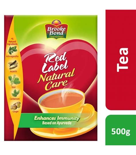 RED LABEL TEA POWDER NATURAL CARE Weight 100 Gm